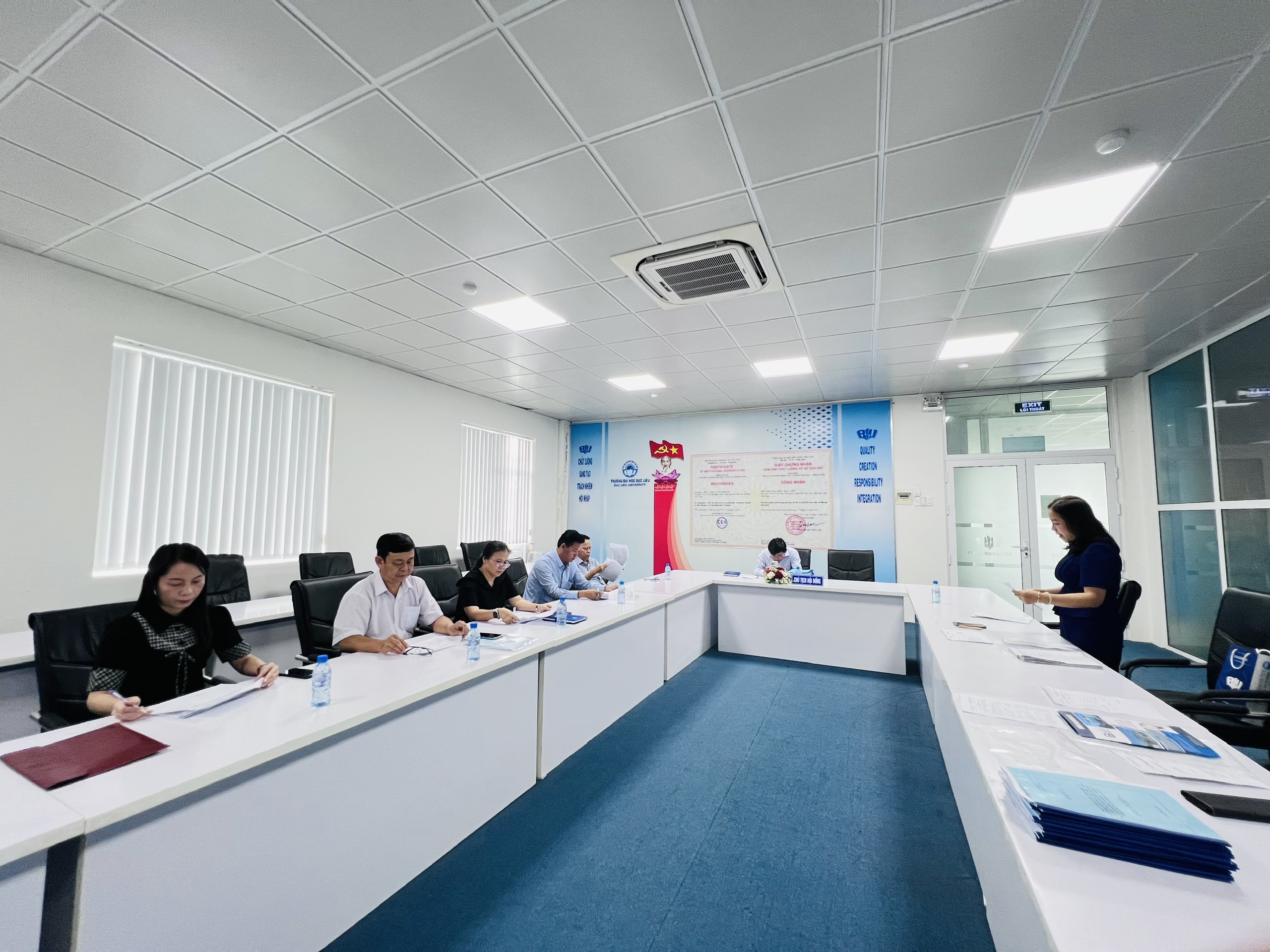 Hội đồng chấm Sáng kiến cải tiến kỹ thuật cấp cơ sở năm học 2025-2026